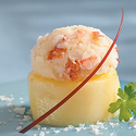 Confit of Idaho Potato with Maine Lobster Mash
